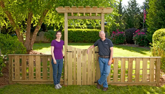 How to Build a Garden Fence Gate Quickly